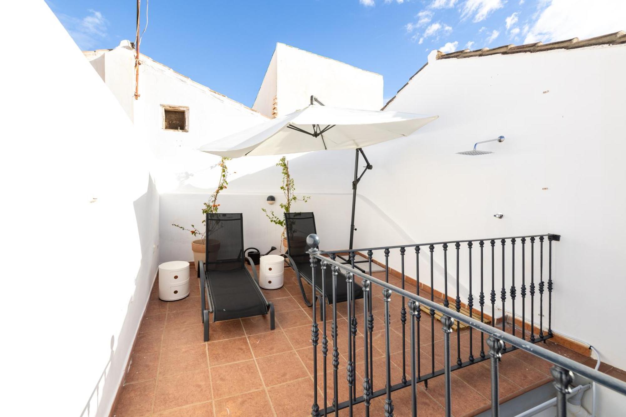 Spacious Bright Palace -1Bedroom-Terrace-Center Malaga Bagian luar foto